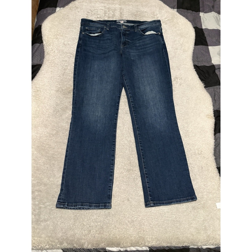 Lucky Brand Sweet Mid Rise Straight Women's Jeans Size 16 33R Pants Stretch